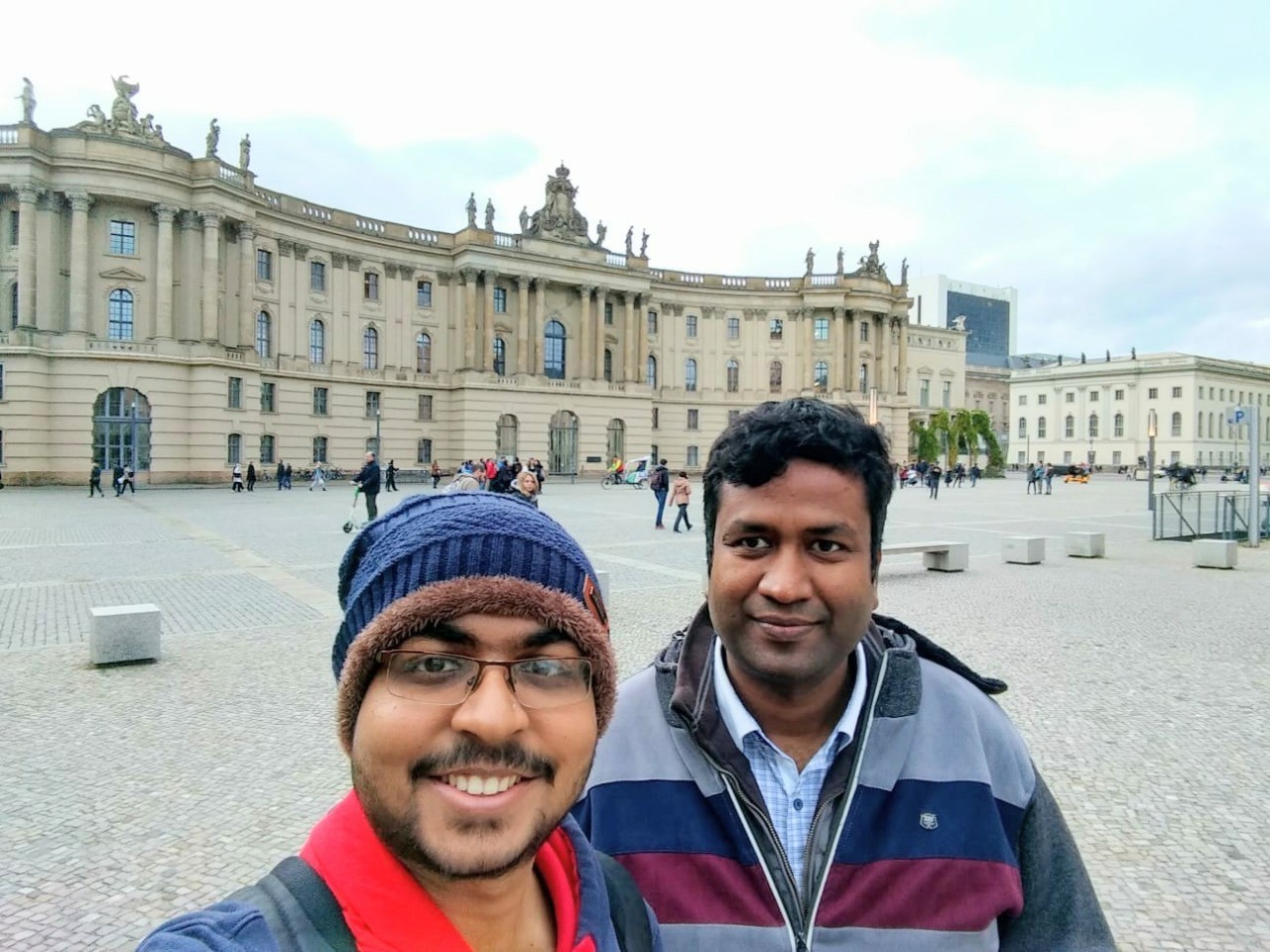 With Sourojit at Berlin